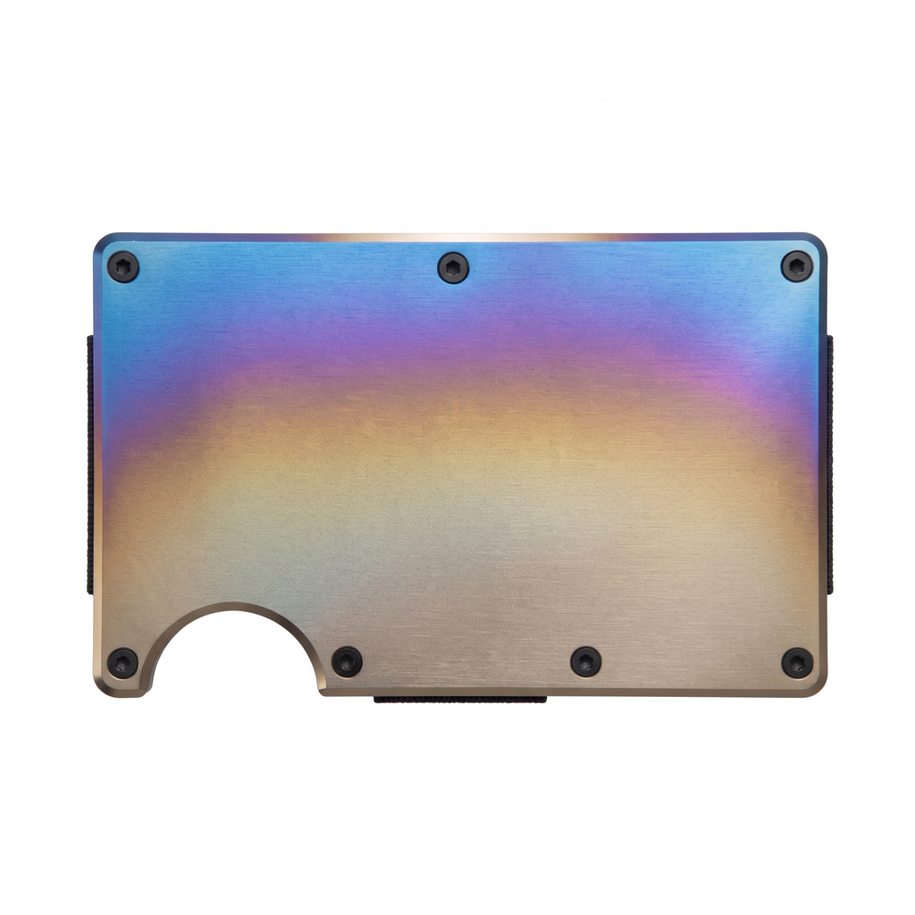 Sekage Slim Wallet – Burnt Titanium